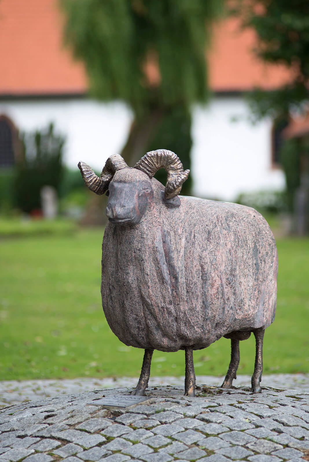 B. Lothar Frieling: Der Schafbock, (Foto: KUNST@SH/Jan Petersen)