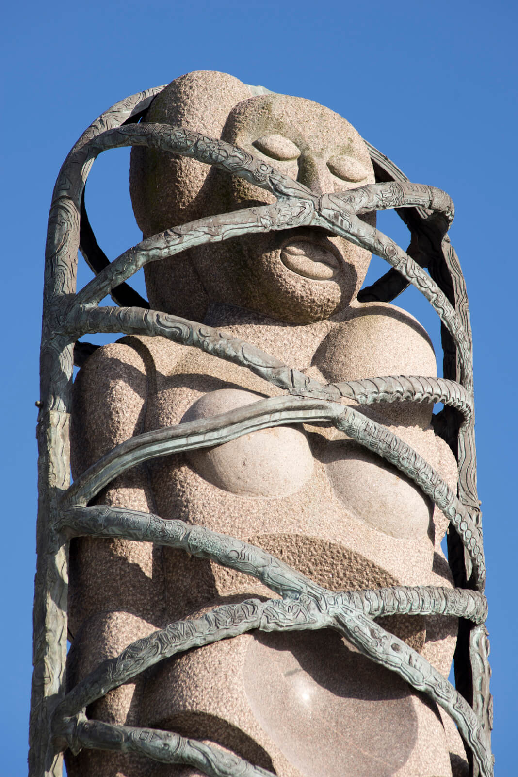 Bjørn Nørgaard: Adam und Eva, (Foto: KUNST@SH/Jan Petersen)