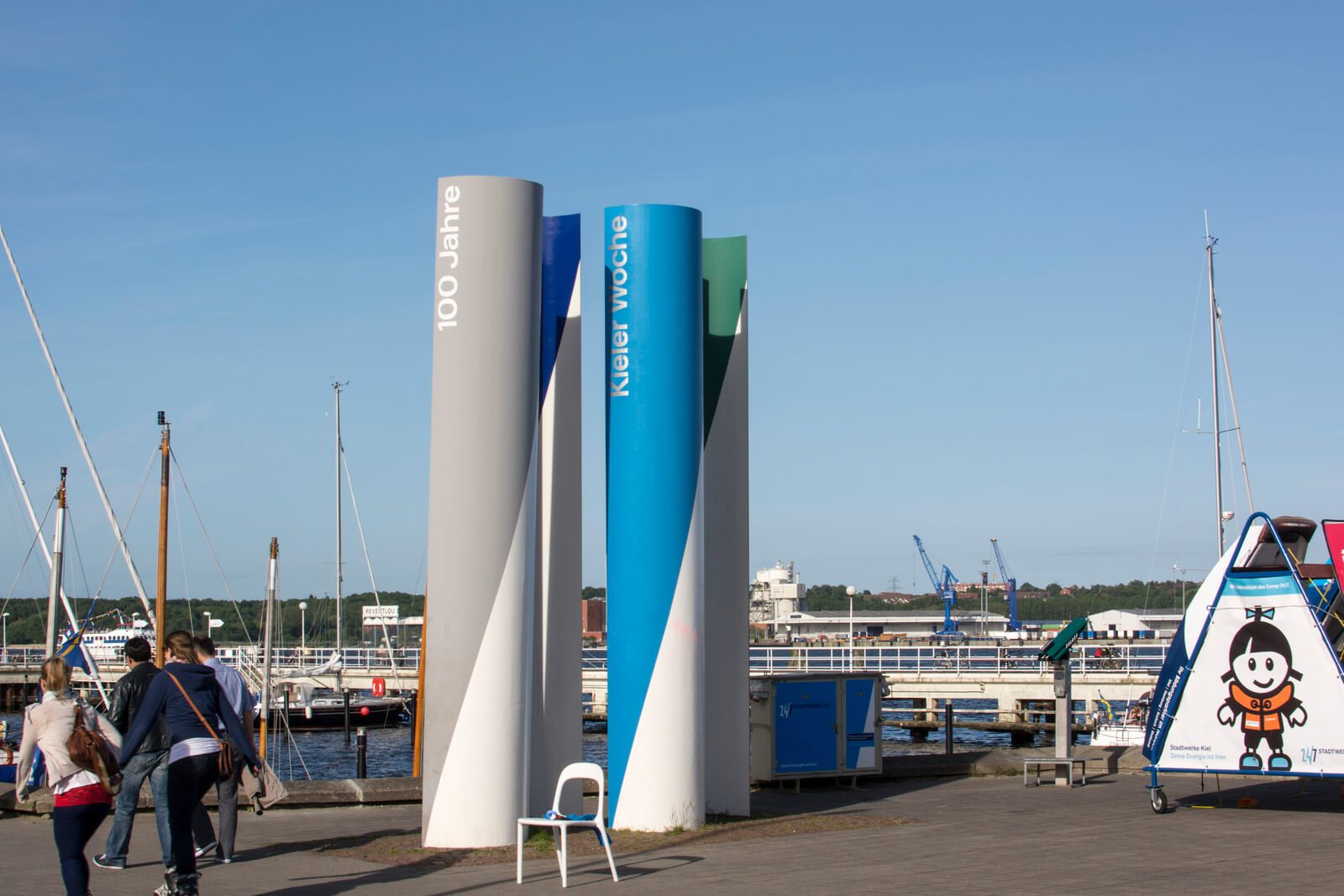 Bruno K. Wiese: Kieler-Woche-Objekt, (Foto: KUNST@SH/Jan Petersen)