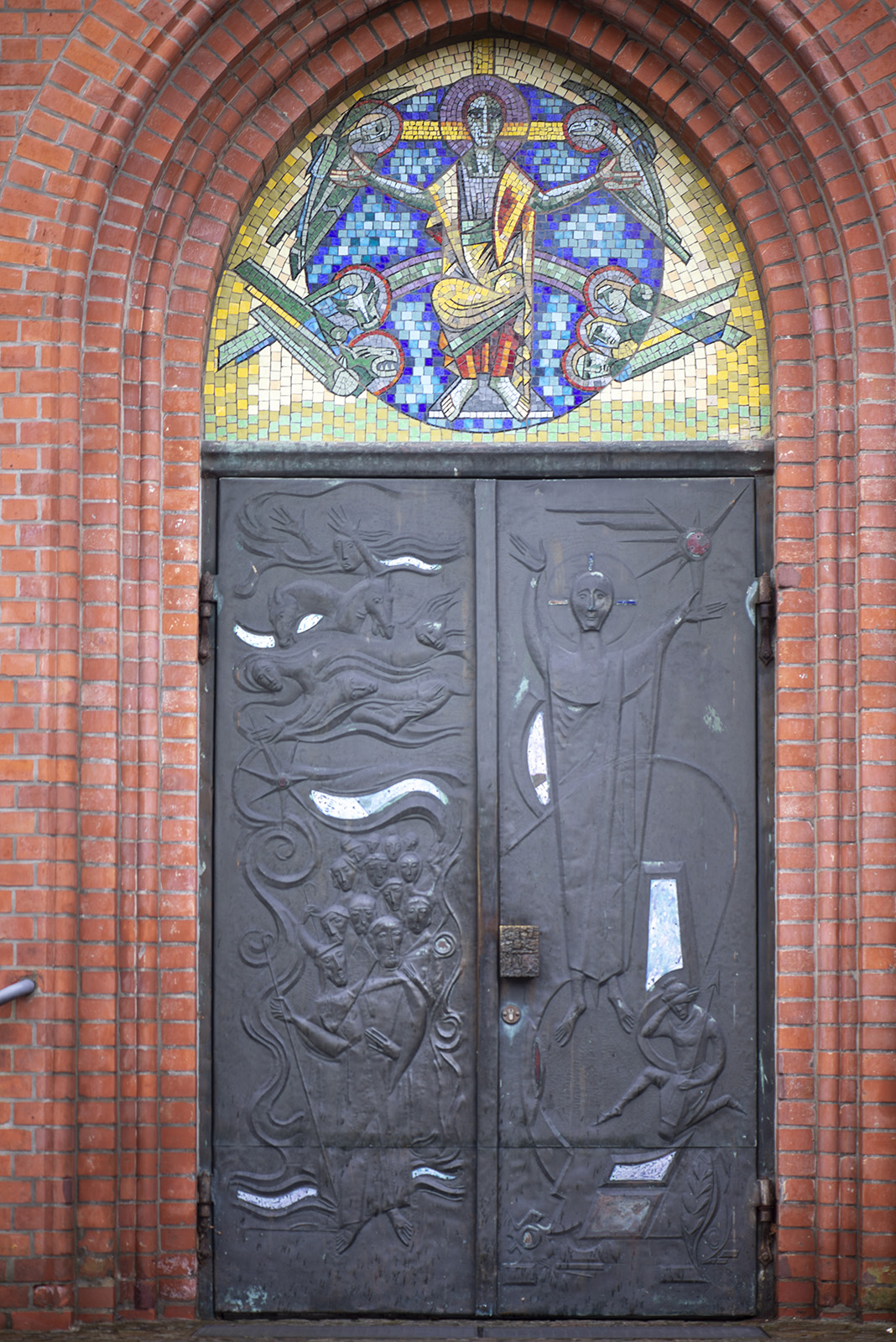 Frans Griesenbrock: Portal der St.-Michael-Kirche (Foto: KUNST@SH/Jan Petersen, 2023)