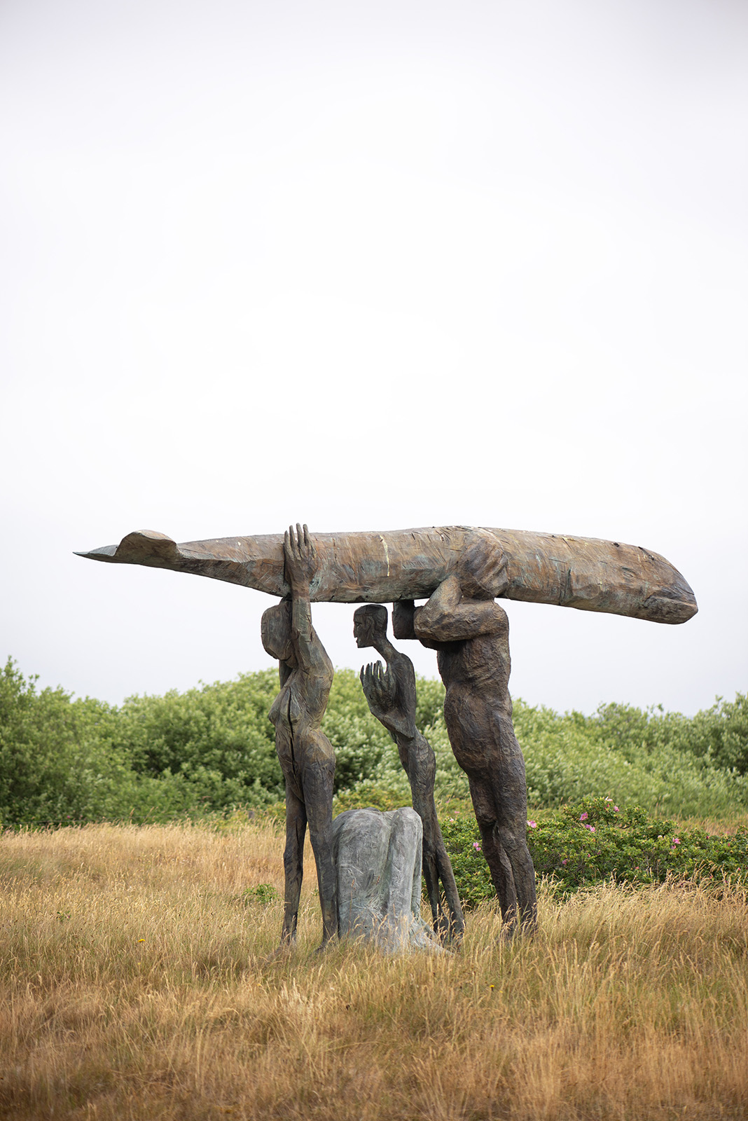 Trak Wendisch: Fischträger (Foto: KUNST@SH/Jan Petersen, 2023)