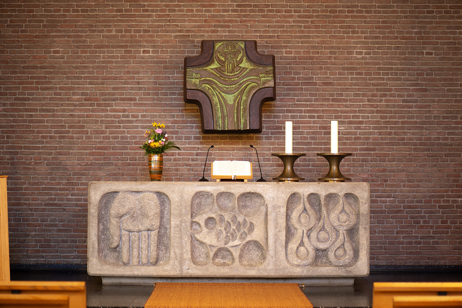 Georg Weiland: Ausstattung der Johanneskirche (Foto: KUNST@SH/Jan Petersen, 2023)