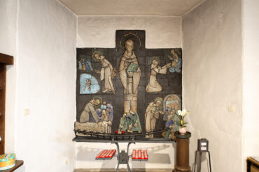 Paul Giesbert Rautzenberg: Mosaik der Kirche Herz Jesu (Foto: KUNST@SH/Jan Petersen, 2023)