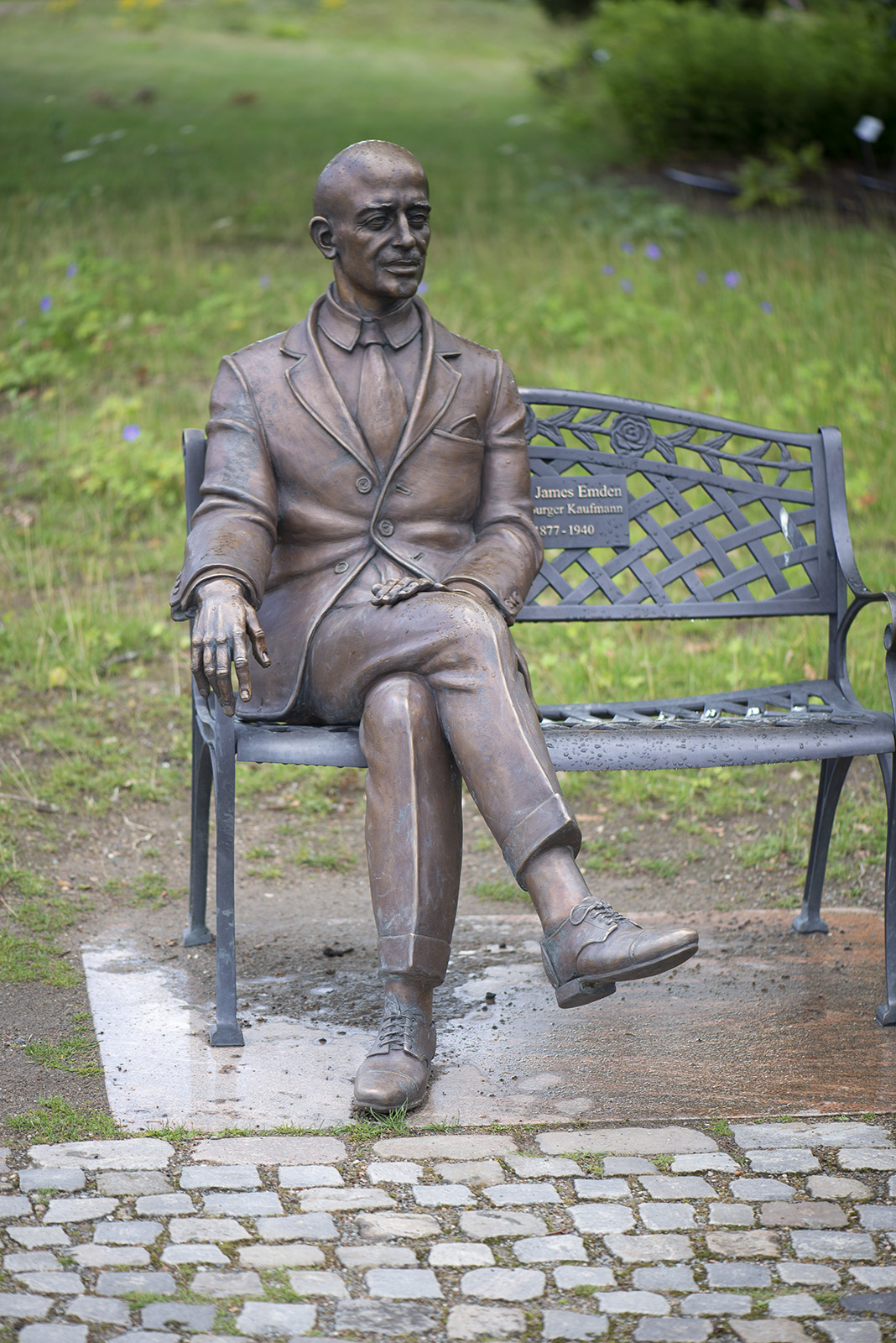 W. Schröder: Max Emden (Foto: KUNST@SH/Jan Petersen, 2023)