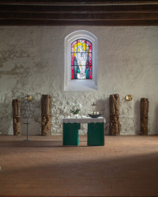 Otto Flath: Altarfiguren in St. Jakobi (Foto: KUNST@SH/Jan Petersen, 2023)