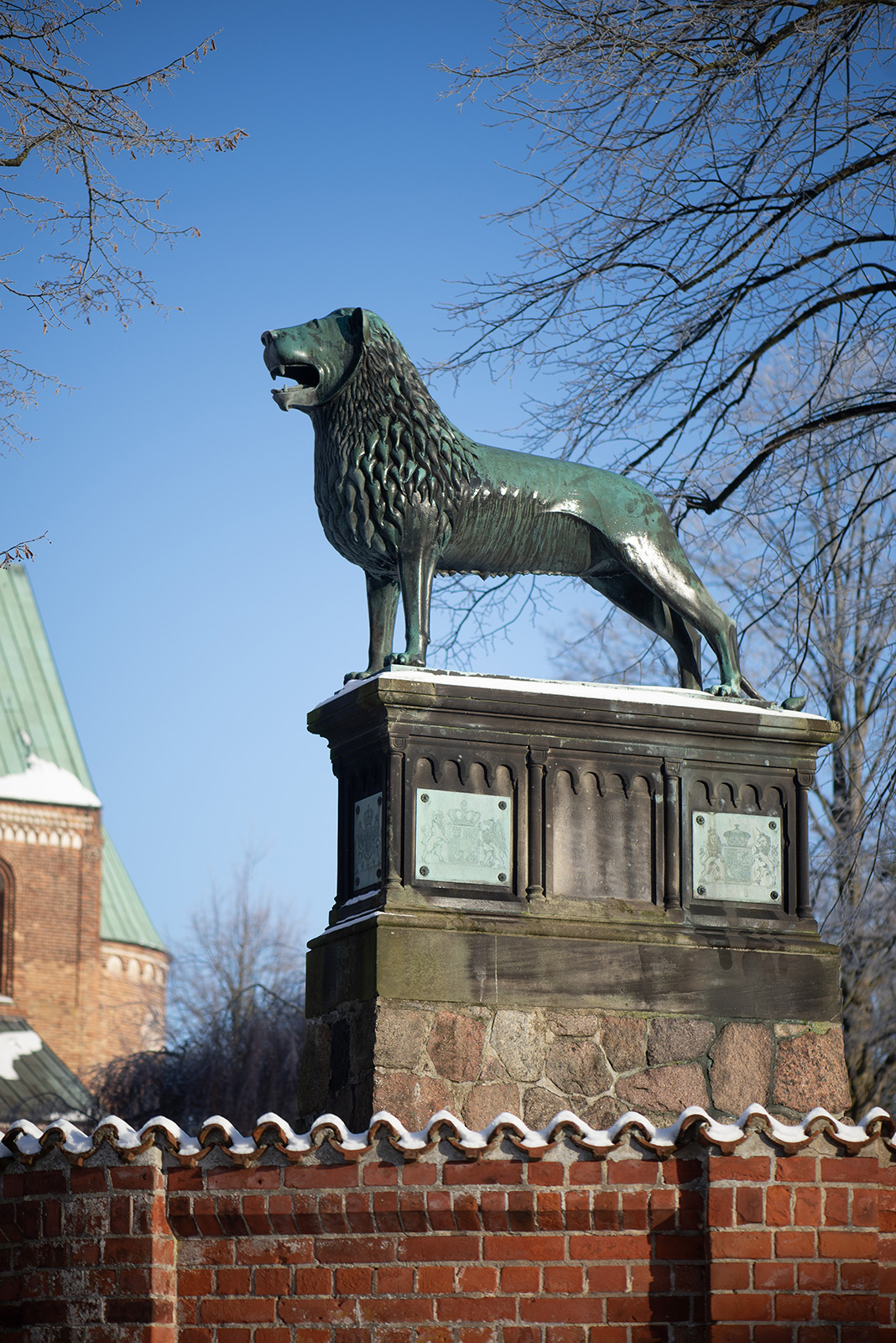 Braunschweiger Löwe in Ratzeburg (Foto: Kunst@SH/Jan Petersen, 2024)