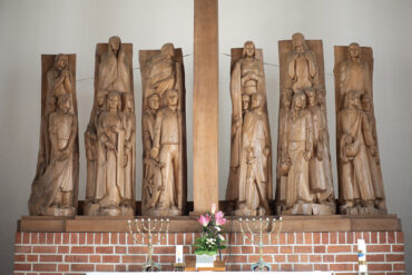 Otto Flath: Altar der Petruskirche (Foto: KUNST@SH/Jan Petersen, 2024)