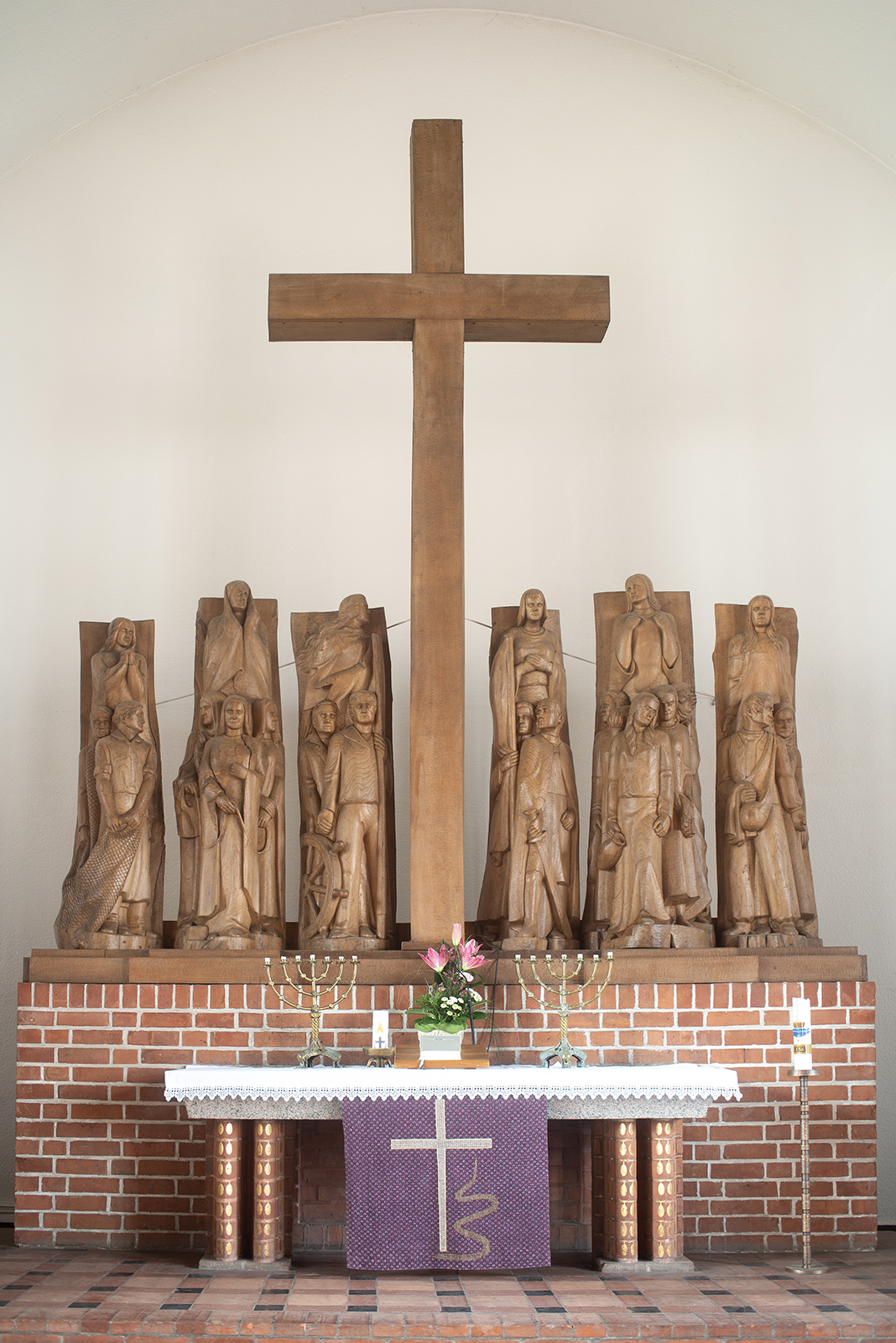 Otto Flath: Altar der Petruskirche (Foto: Kunst@SH/Jan Petersen, 2024)