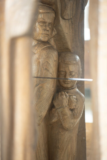 Otto Flath: Figurengruppen in der Lutherkirche (Foto: KUNST@SH/Jan Petersen, 2024)