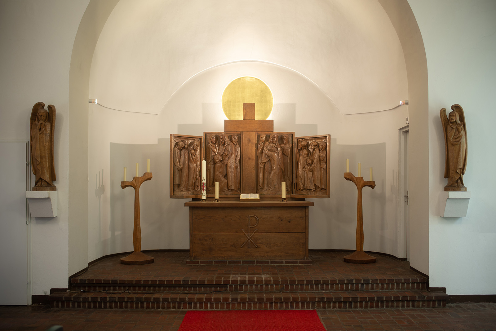 Otto Flath: Altar für die Kreuzkapelle (Foto: Kunst@SH/Jan Petersen, 2024)