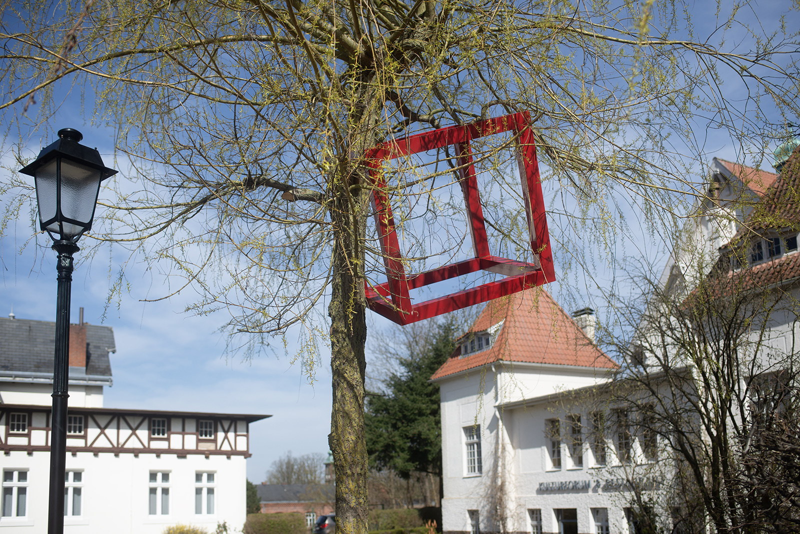 HD Schrader: Cube+Tree (Foto: Kunst@SH/Jan Petersen, 2024)