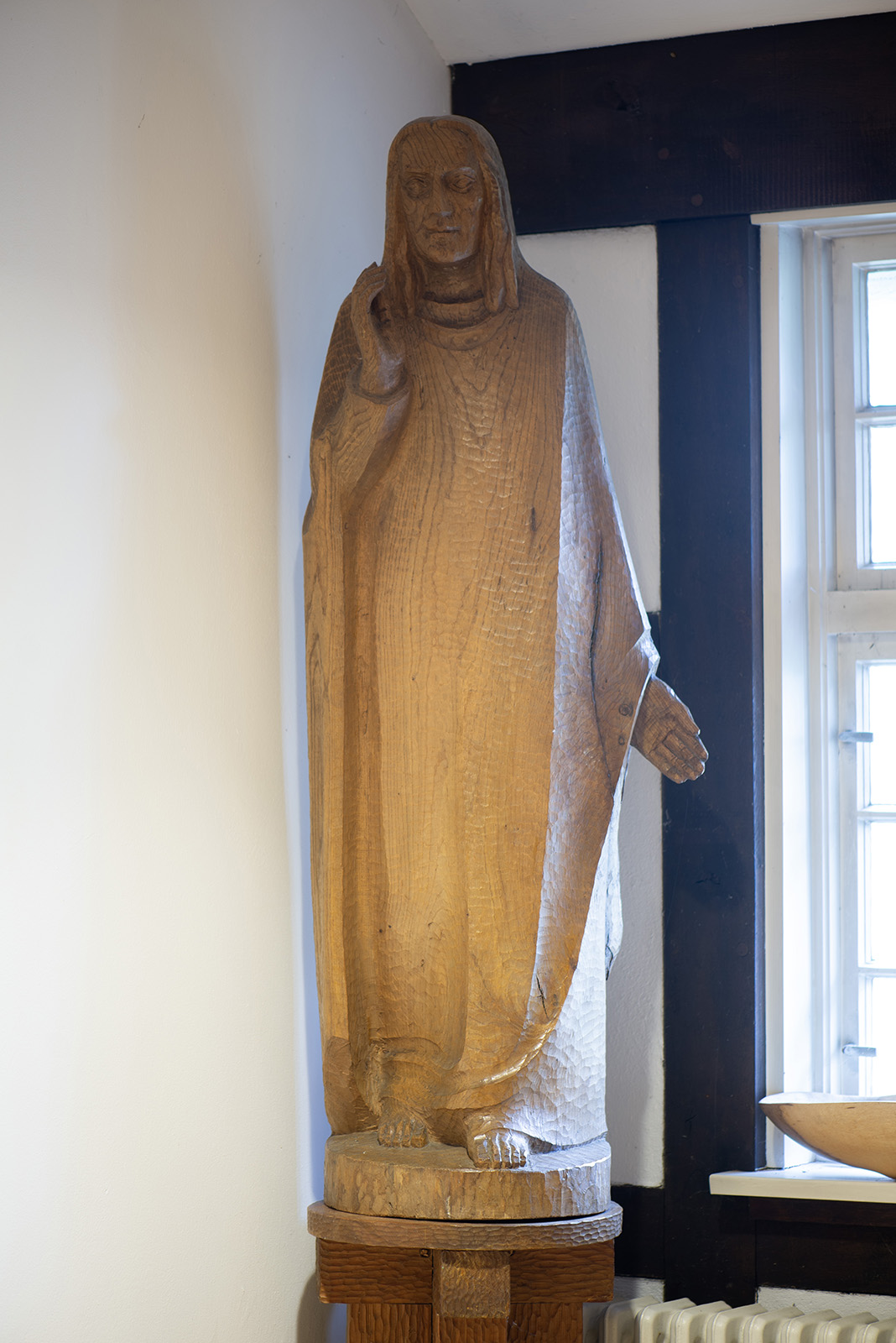 Otto Flath: Christus in St. Gabriel (Foto: Kunst@SH/Jan Petersen, 2024)