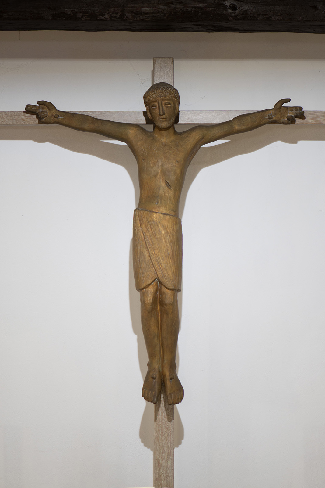 Otto Flath: Christus in St. Gabriel (Foto: Kunst@SH/Jan Petersen, 2024)