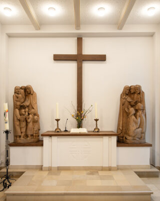 Otto Flath: Altar in St. Annen (Foto: KUNST@SH/Jan Petersen, 2024)