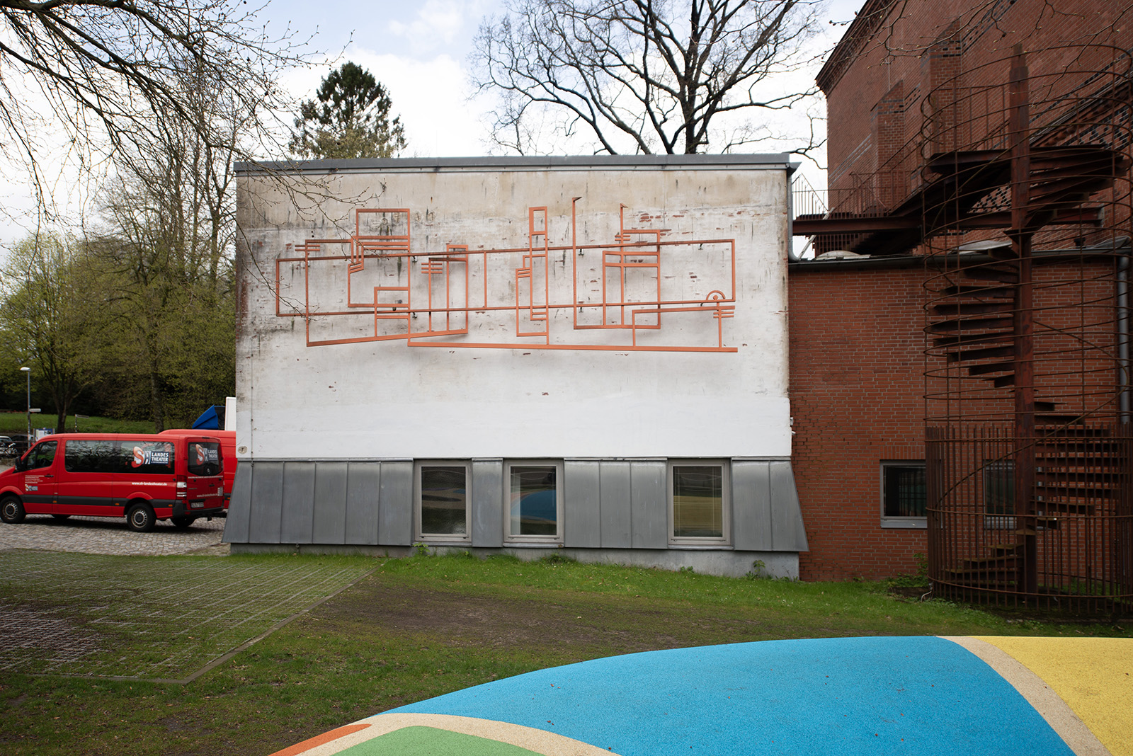 Hansjörg Schneider: Wand für neue Musik (Foto: Kunst@SH/Jan Petersen, 2024)