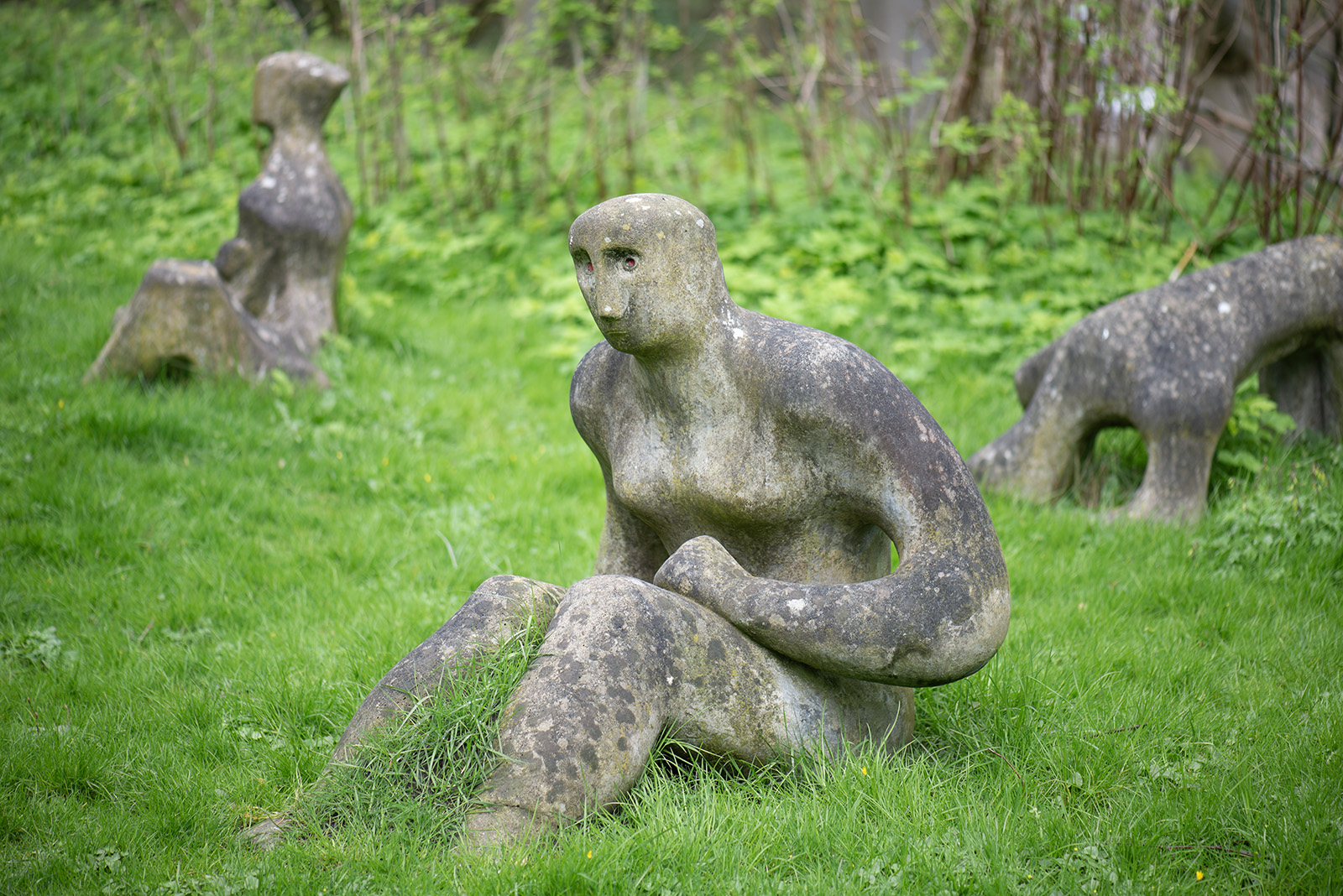 Lilly Kröhnert: Drei Figuren (Foto: Kunst@SH/Jan Petersen, 2024)