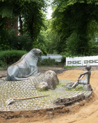 Frijo Müller-Belecke: Antje-Brunnen (Foto: Kunst@SH/Jan Petersen, 2024)