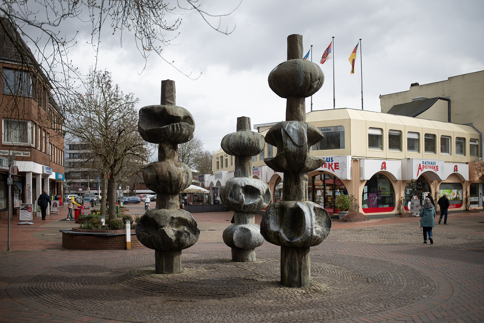 Veronika Schlüter-Stoll: Marktbrunnen (Foto: KUNST@SH/Jan Petersen, 2023)