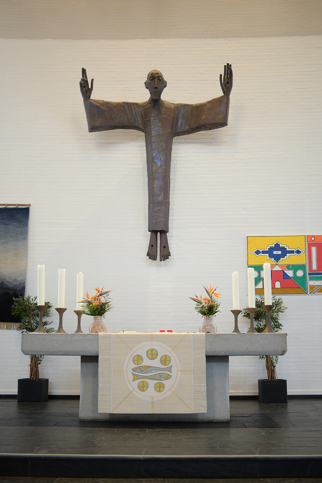 Karl Heinz Engelin: Christus (Foto: KUNST@SH/Jan Petersen, 2023)