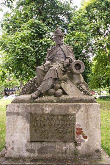 Engelbert Peiffer: Denkmal für Major Jungmann, (Foto: KUNST@SH/Jan Petersen)