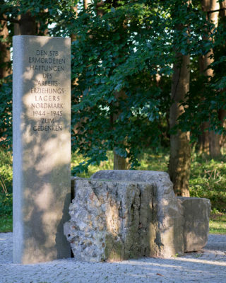 Gedenkstätte am Arbeitserziehungslager Nordmark, (Foto: KUNST@SH/Jan Petersen)