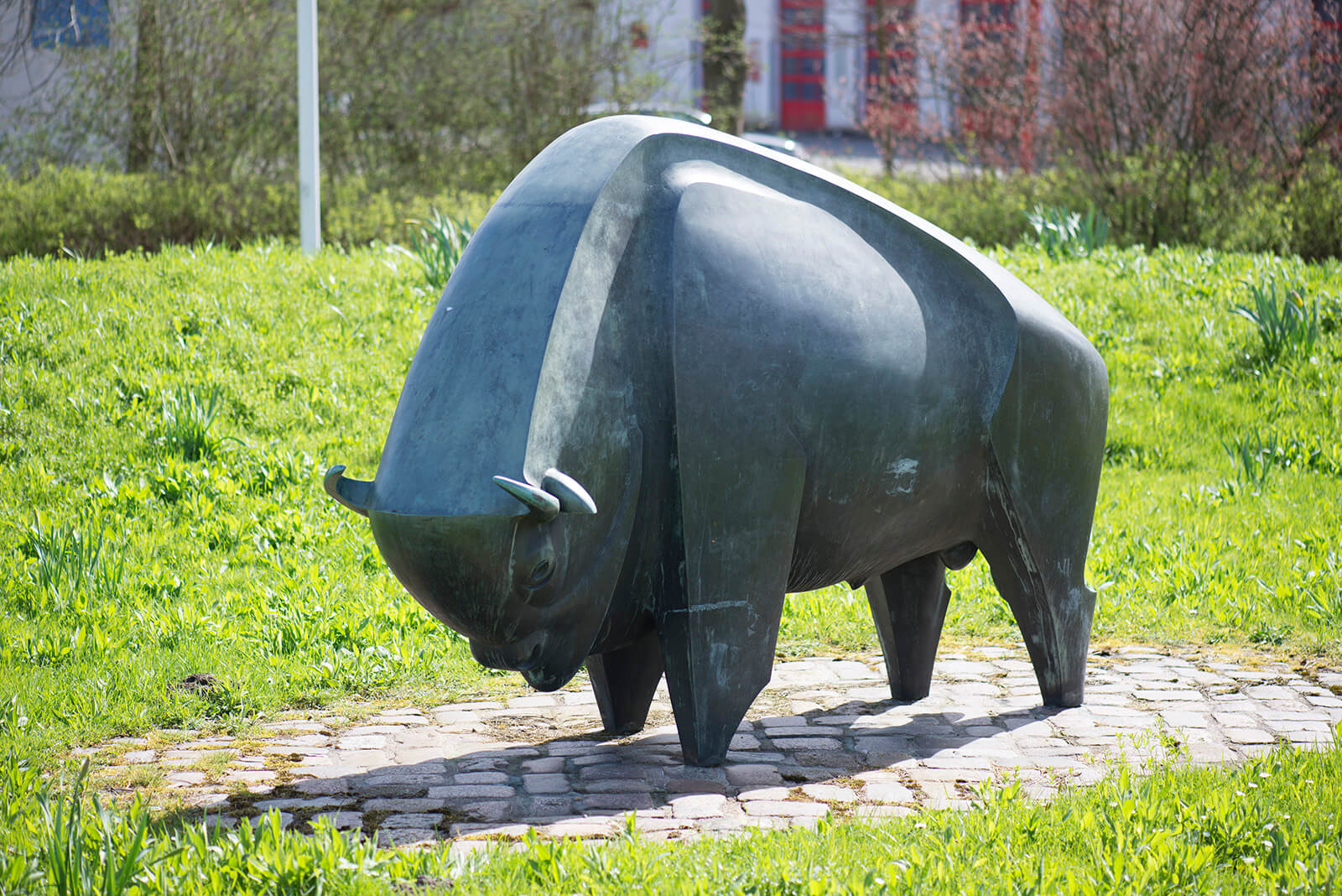 Georg Hartje: Wisent (Foto: KUNST@SH/Jan Petersen)