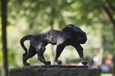 Hans Martin Ruwoldt: Panther, (Foto: KUNST@SH/Jan Petersen)