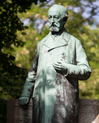 Heinrich Mißfeldt: Klaus-Groth-Denkmal, (Foto: KUNST@SH/Jan Petersen)