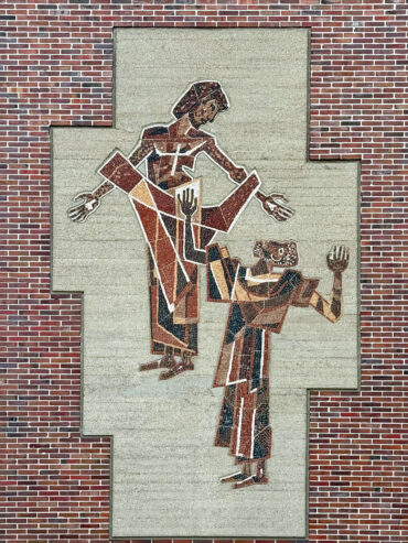 Max Schegulla: Wandmosaik der Thomaskirche (Foto: KUNST@SH/Jan Petersen, 2024)