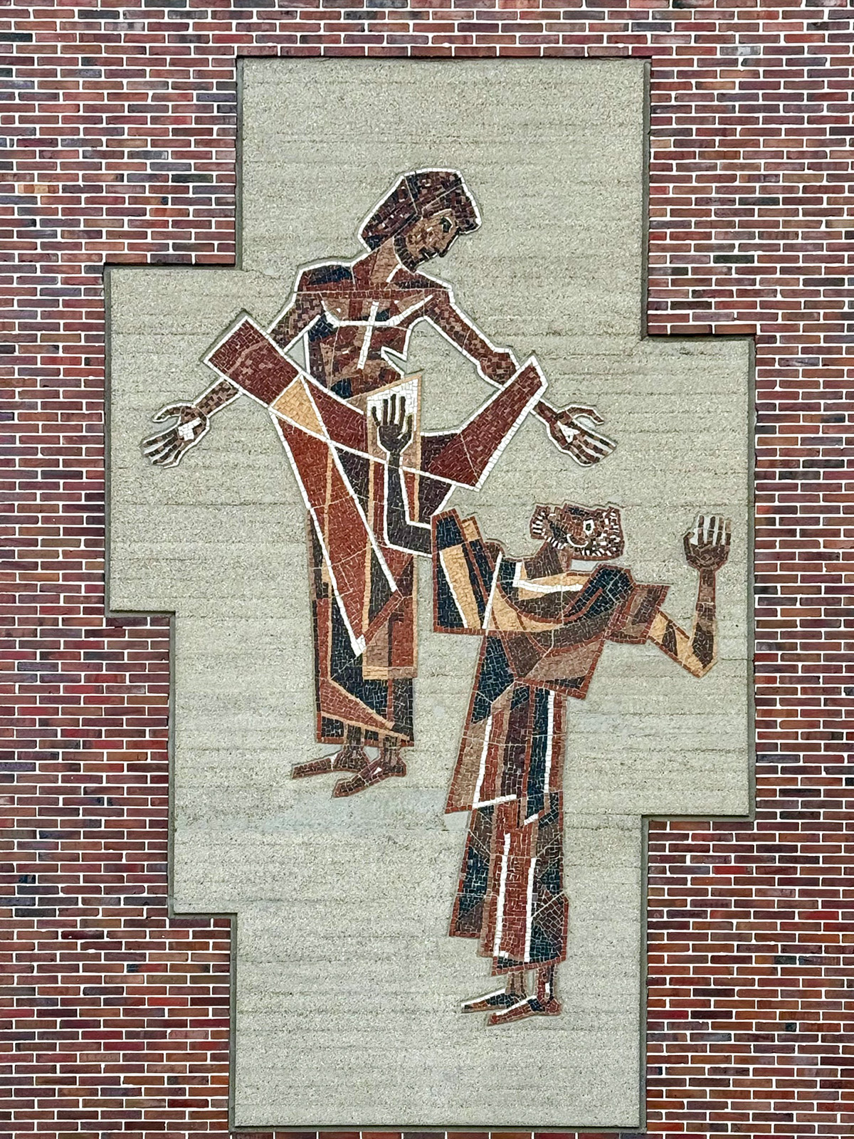 Max Schegulla: Wandmosaik der Thomaskirche (Foto: Kunst@SH/Jan Petersen, 2024)