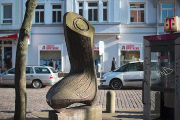 Ernest Igl: Kieler Socke, (Foto: KUNST@SH/Jan Petersen)