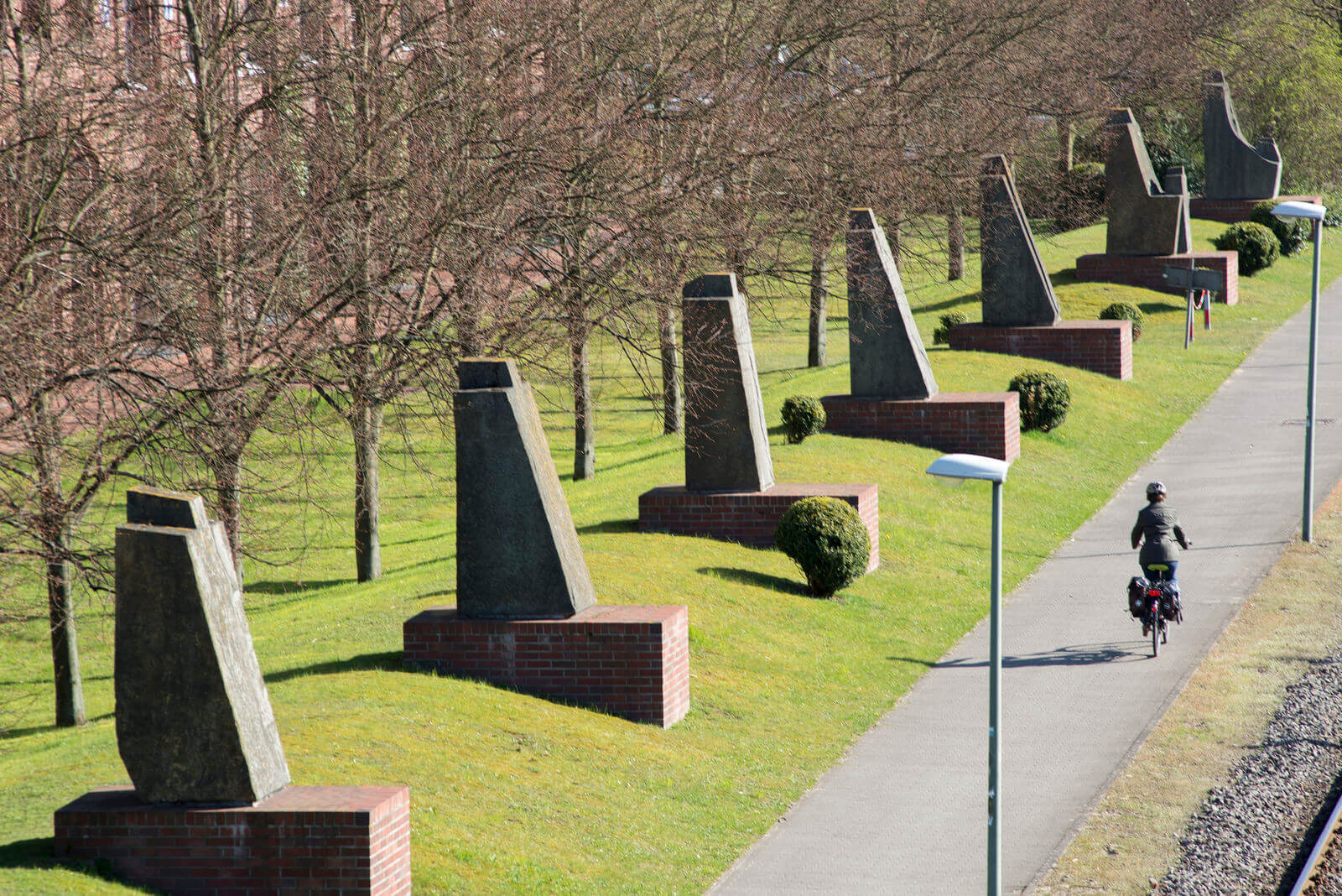 Jan Koblasa: Lebenssäule und sieben Tage, (Foto: KUNST@SH/Jan Petersen)