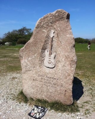 Andreas Lewerenz: Jimi-Hendrix-Gedenkstein, (Foto: KUNST@SH/Jan Petersen)