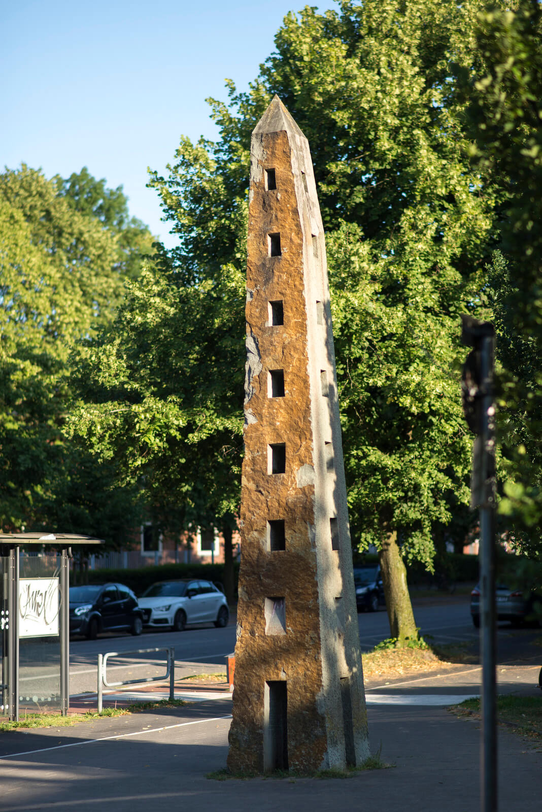 Jo Kley: Obelisk, (Foto: KUNST@SH/Jan Petersen)