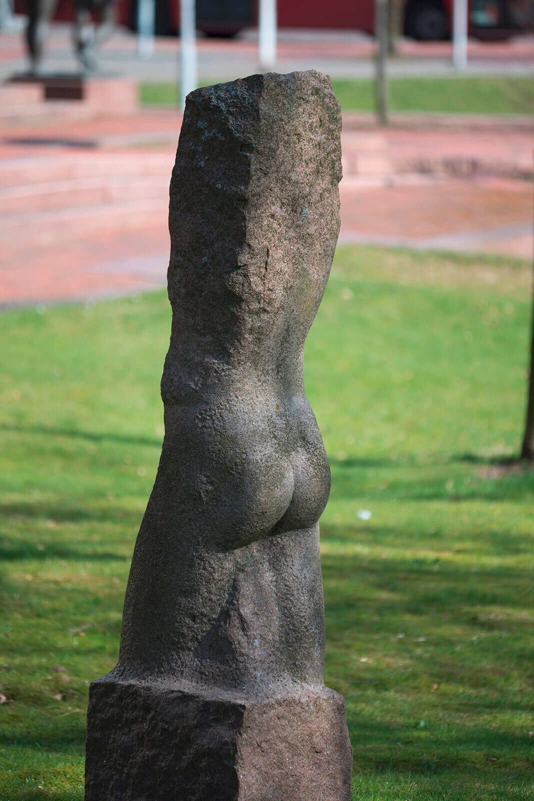 Jörg Plickat: Schreitender Torso (Foto: KUNST@SH/Jan Petersen, 2017)