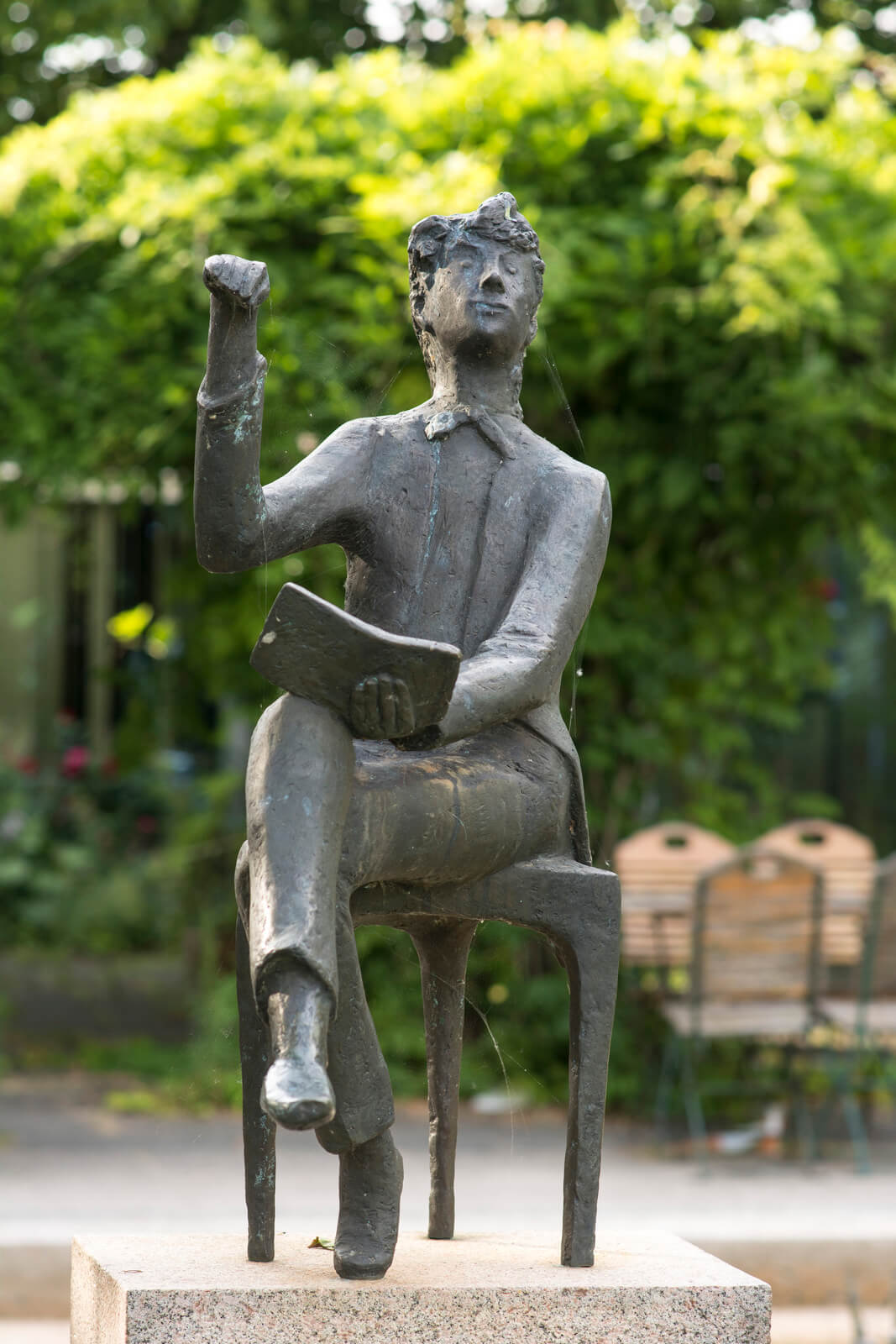 Karlheinz Goedtke: Der junge Poet, (Foto: KUNST@SH/Jan Petersen)