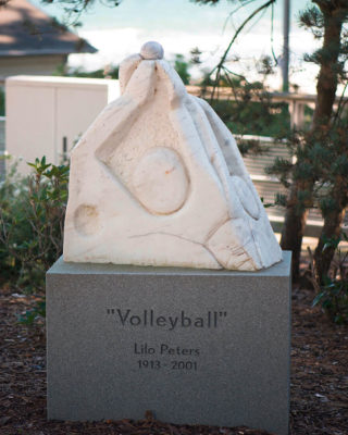 Lilo Peters: Volleyball (Foto: KUNST@SH/Jan Petersen, 2015)