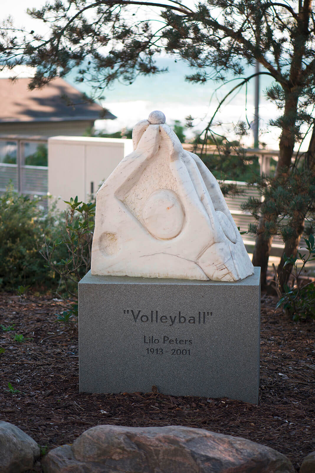 Lilo Peters: Volleyball (Foto: KUNST@SH/Jan Petersen, 2015)