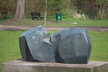 Manfred Sihle-Wissel: Rendsburger Skulptur (Foto: KUNST@SH/Jan Petersen)