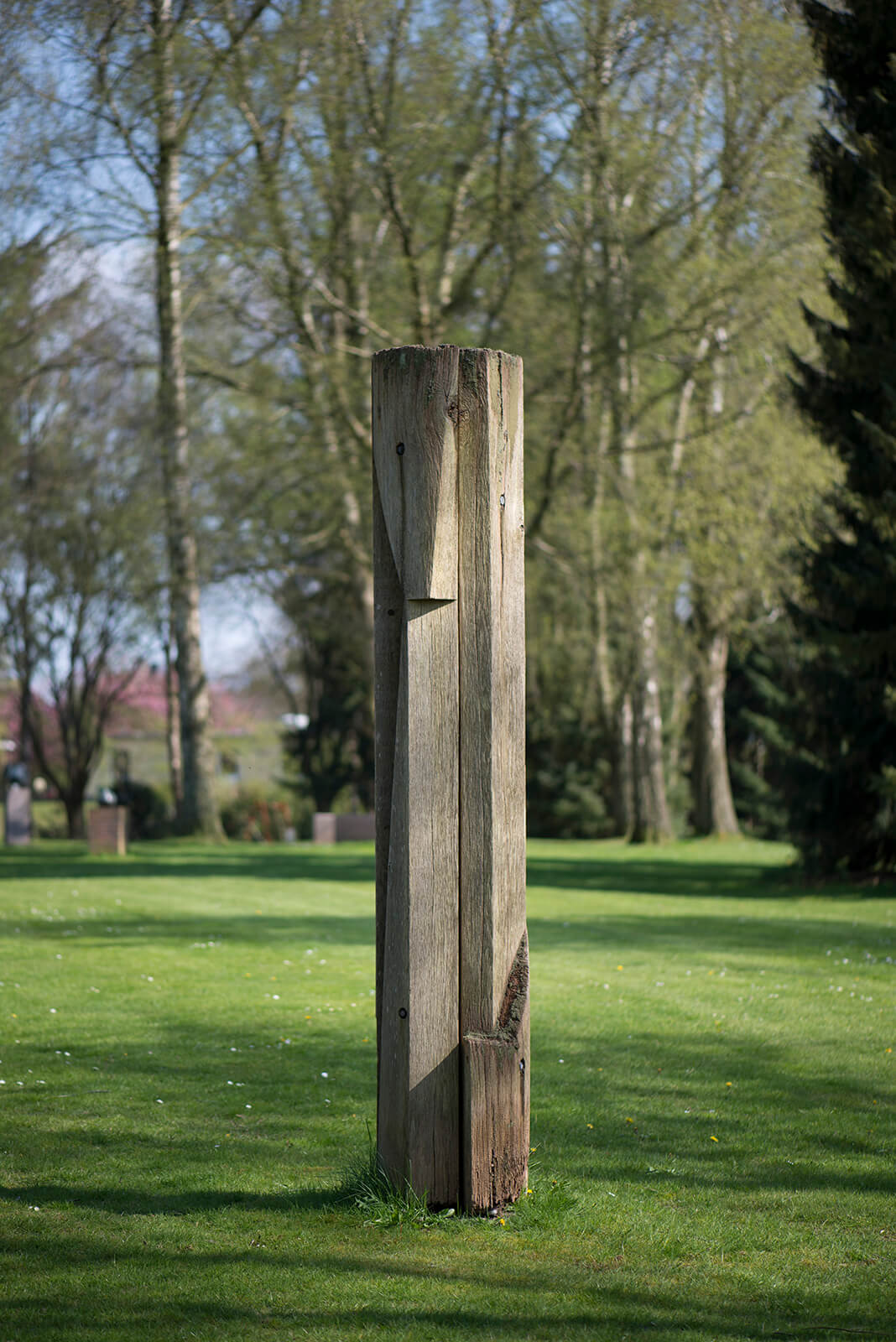 Manfred Sihle-Wissel: Stele (Foto: KUNST@SH/Jan Petersen, 2016)