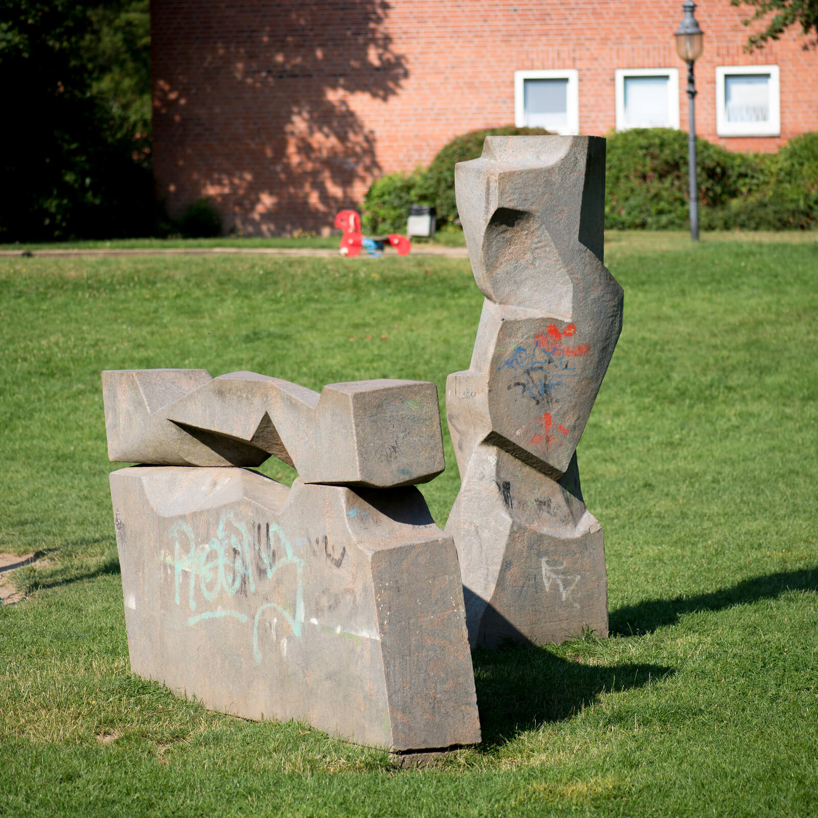 Manfred Sihle-Wissel: Landschaft mit Figur, (Foto: KUNST@SH/Jan Petersen)