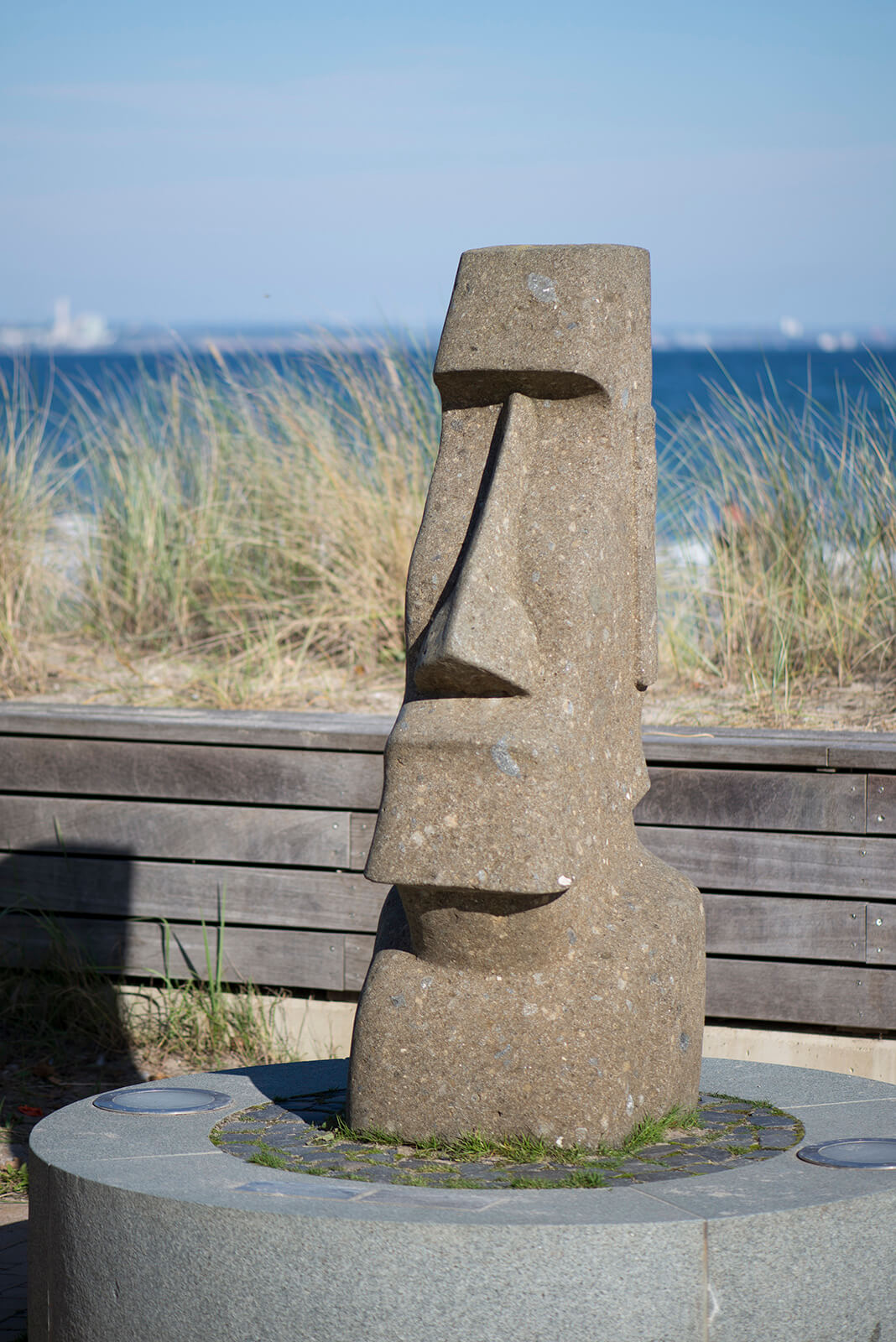 Moai Maea, (Foto: KUNST@SH/Jan Petersen)