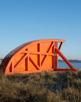 Ojārs Pētersons: Brücke über das Meer, (Foto: KUNST@SH/Jan Petersen)