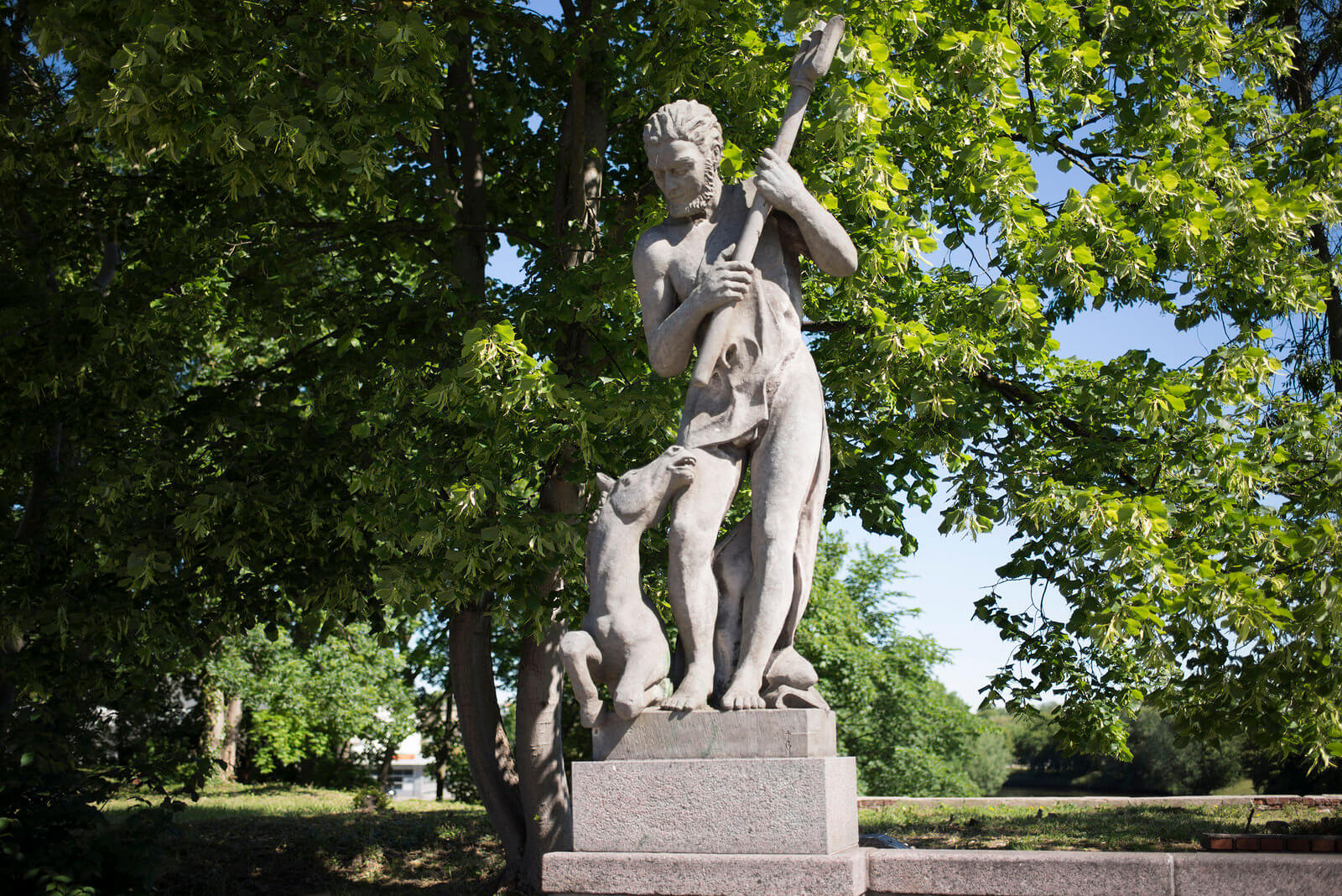 Paul Heinrich Gnekow: Brückenfigur Neptun, (Foto: KUNST@SH/Jan Petersen)