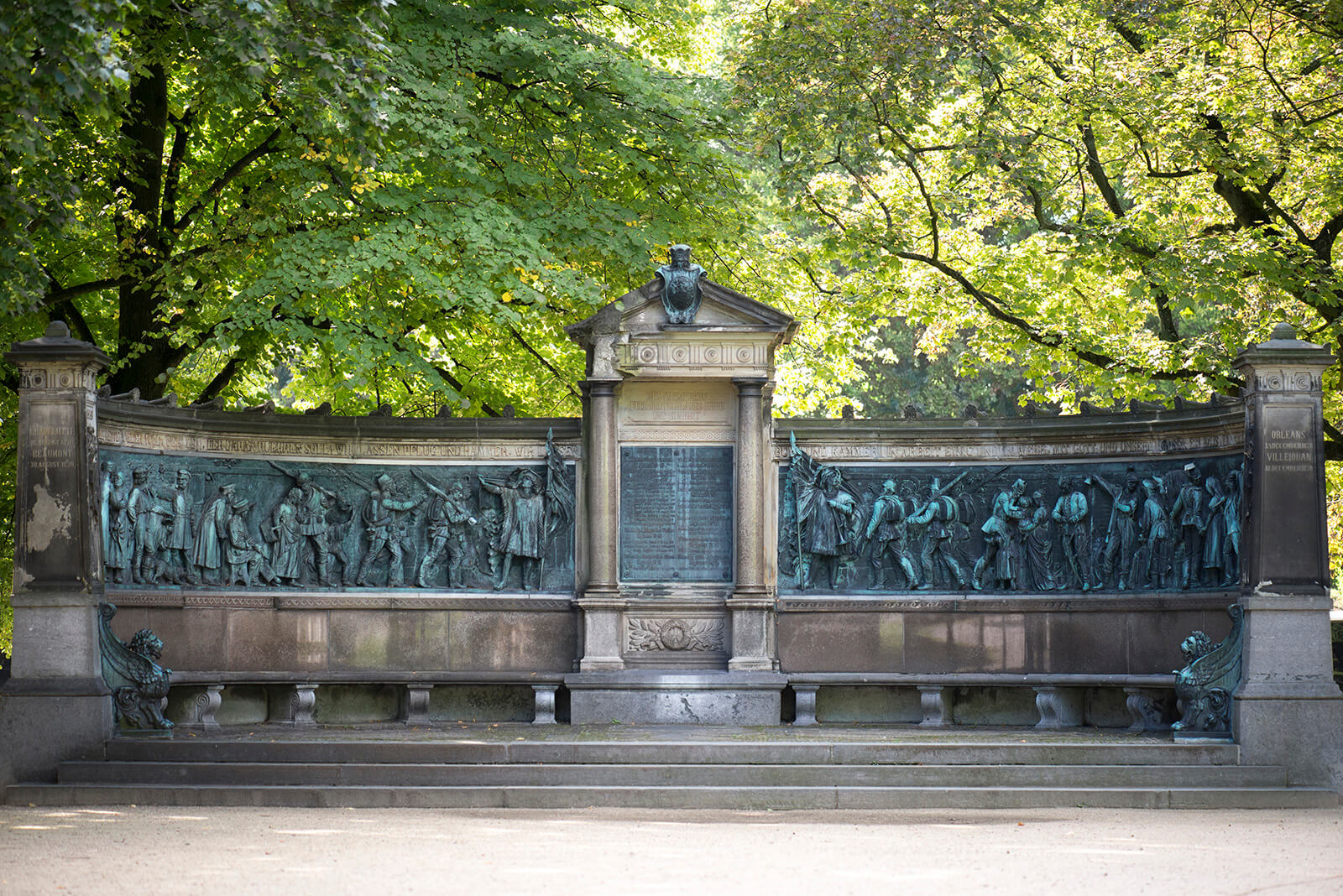 Rudolf Siemering und Heinrich Moldenschardt: Kriegerdenkmal, (Foto: KUNST@SH/Jan Petersen)