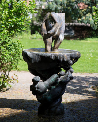 Karl-Henning Seemann: Brunnen für die ehemalige Klosterkirche Kiel, (Foto: KUNST@SH/Jan Petersen)