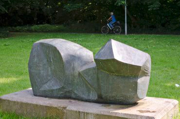 Manfred Sihle-Wissel: Rendsburger Skulptur, (Foto: KUNST@SH/Jan Petersen)