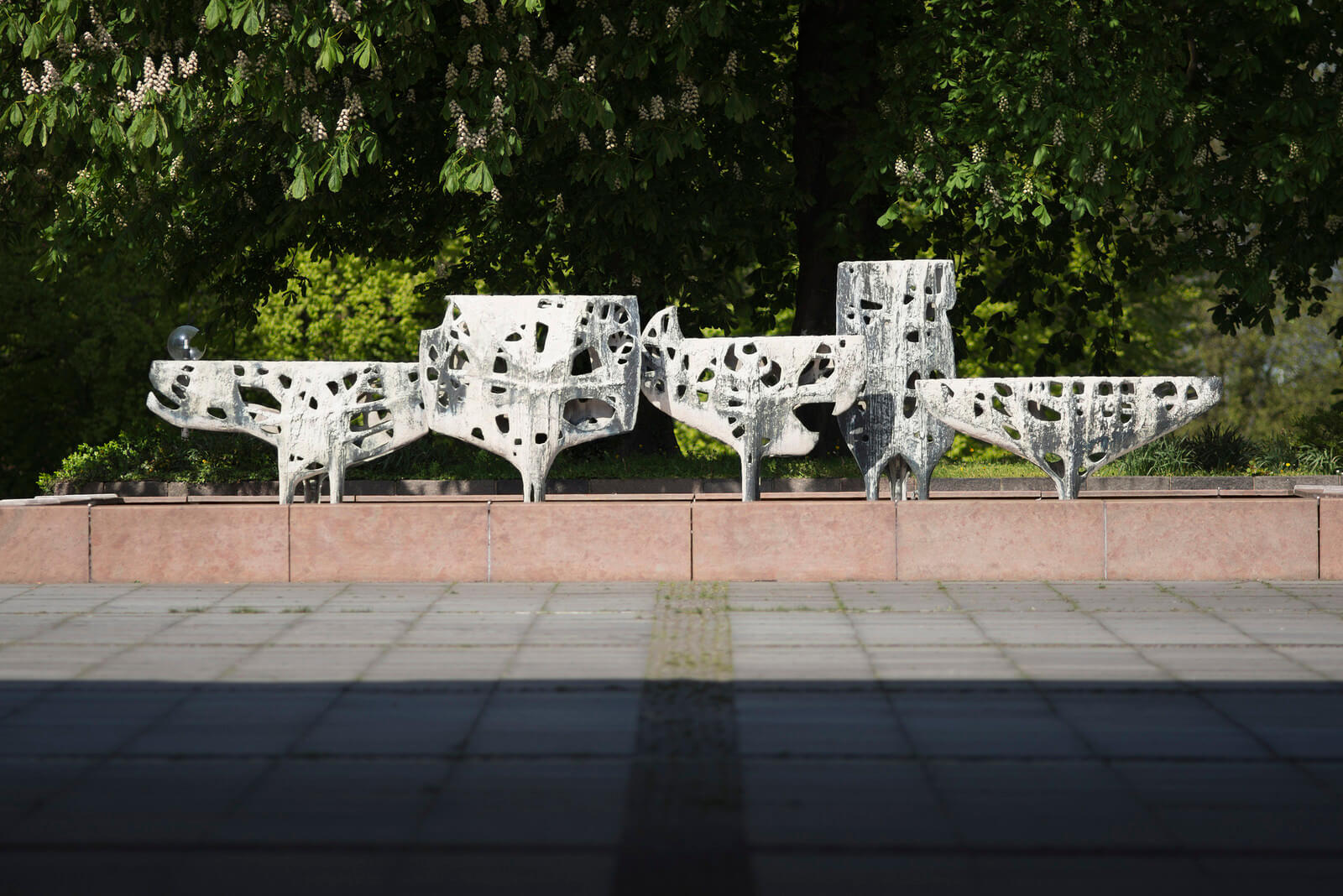 Ulrich Beier: Fünf Wasserspeier, (Foto: KUNST@SH/Jan Petersen)