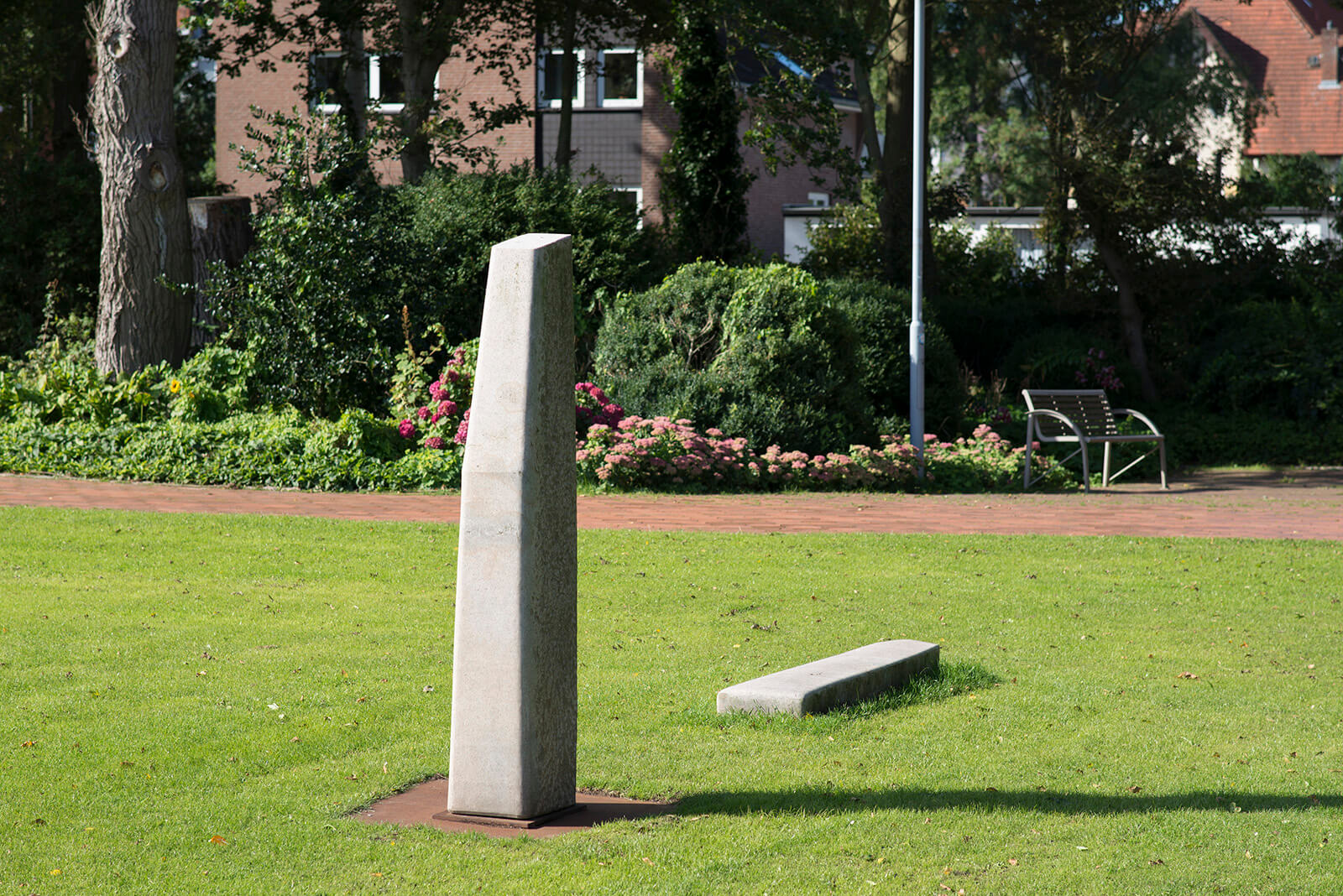 Uwe Gripp: Stele, (Foto: KUNST@SH/Jan Petersen)