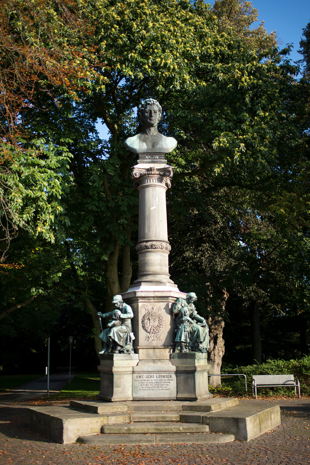 Denkmal für Uwe Jens Lornsen, (Foto: KUNST@SH/Jan Petersen)